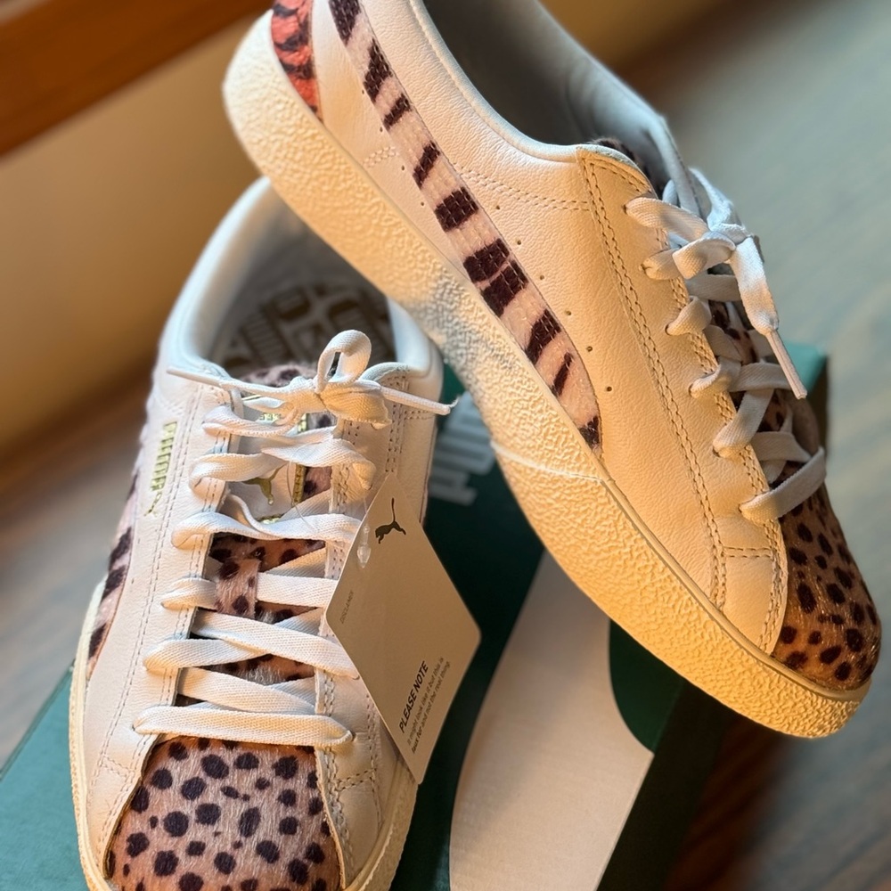 Puma Love W. Cats Sneakers with Wildcat Accents